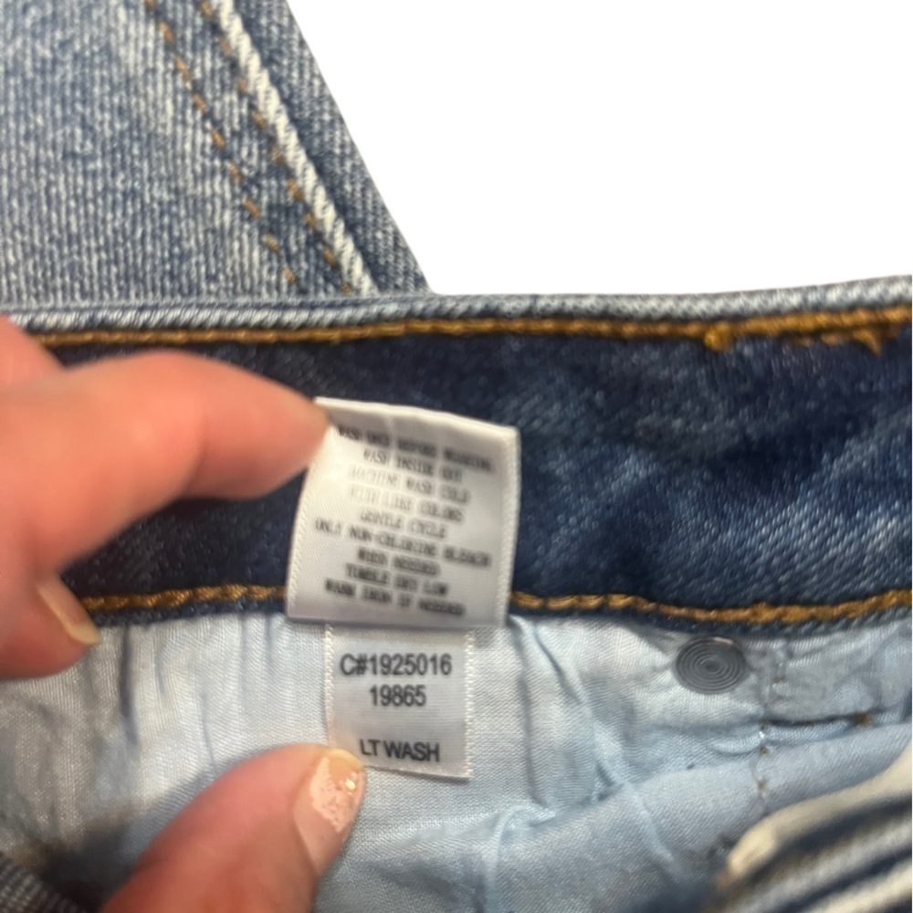 altar’d state light wash, skinny jeans, size 24. - Picture 4 of 6